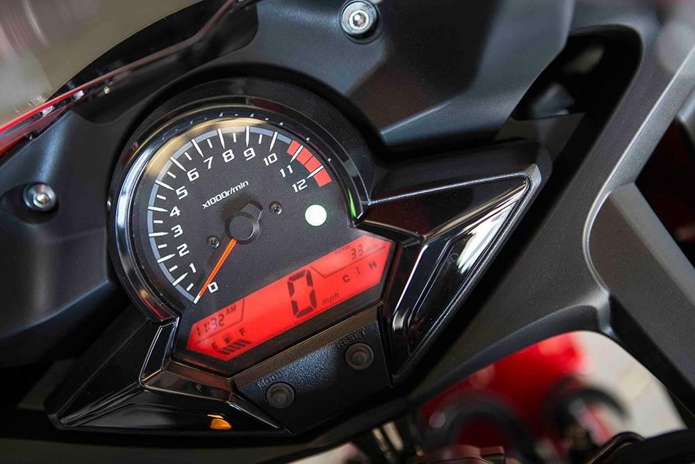 2018 honda cbr300 dash